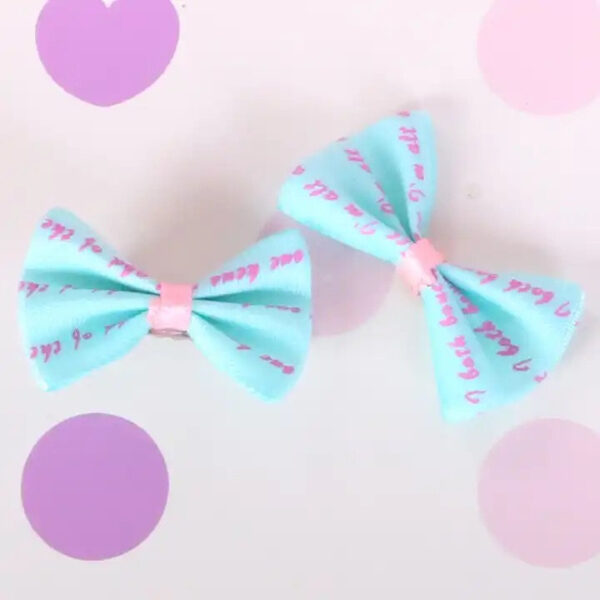 Small Printed Bows - Image 5