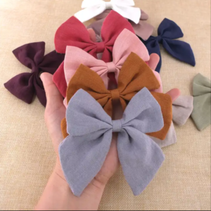 Extra Large Plain Bows with Clip