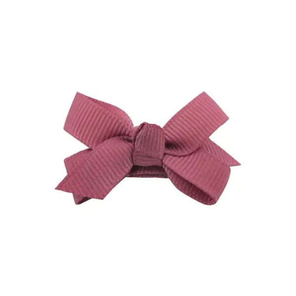 Small Plain Bow with Clip - Image 6