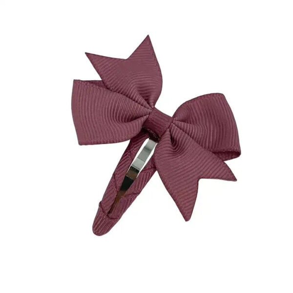 Small Plain Bow with Clip - Image 5